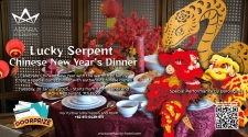 lucky serpent chinese new year's dinner