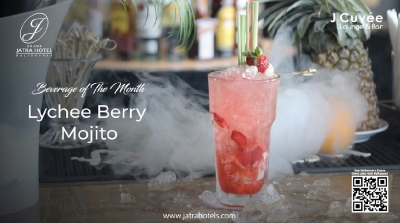 Beverage Of The Month (Lychee Berry Mojito)