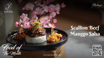 Food Of The Month | Scallion Beef Mango Salsa