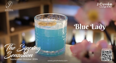 Beverage Of The Month|Blue Lady