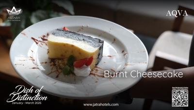 Food Of The Month | Burnt Cheesecake