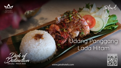 Food Of The Month | Udang Panggang Lada Hitam