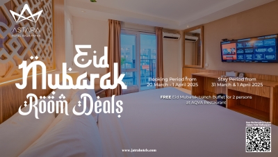 Eid Staycation – Free Breakfast & Lunch Buffet