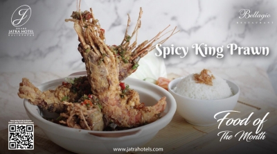 Food Of The Month|Spicy King Prawn