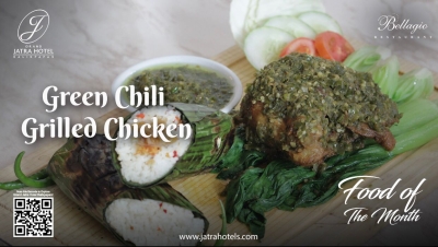 Food Of The Month|Green Chili Grilled Chiken