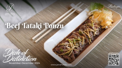 Food Of The Month|Beef Tataki Ponzu