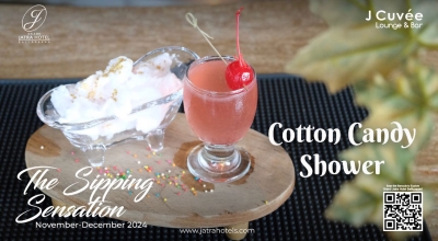 Beverage Of The Month|Cotton Candy Shower